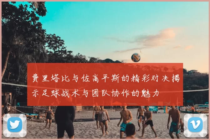费里塔比与佐高平斯的精彩对决揭示足球战术与团队协作的魅力